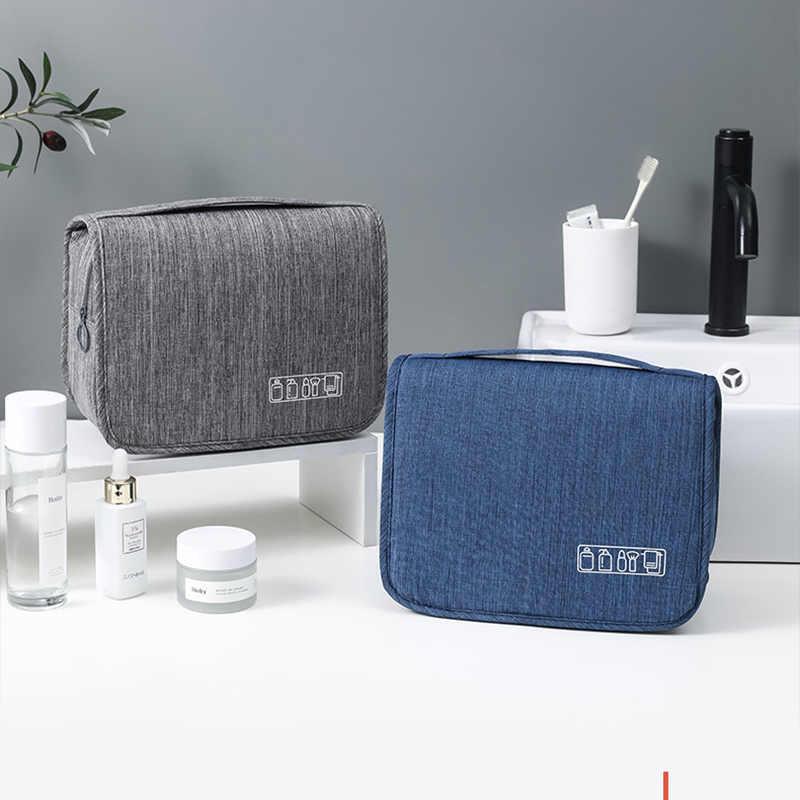 Unisex toilettas voor dames en heren met waterdicht materiaal als reisorganizer